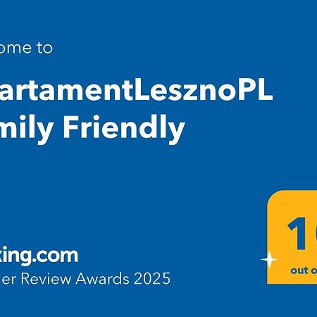 Apartamentlesznopl Family Friendly Leszno  Exterior photo